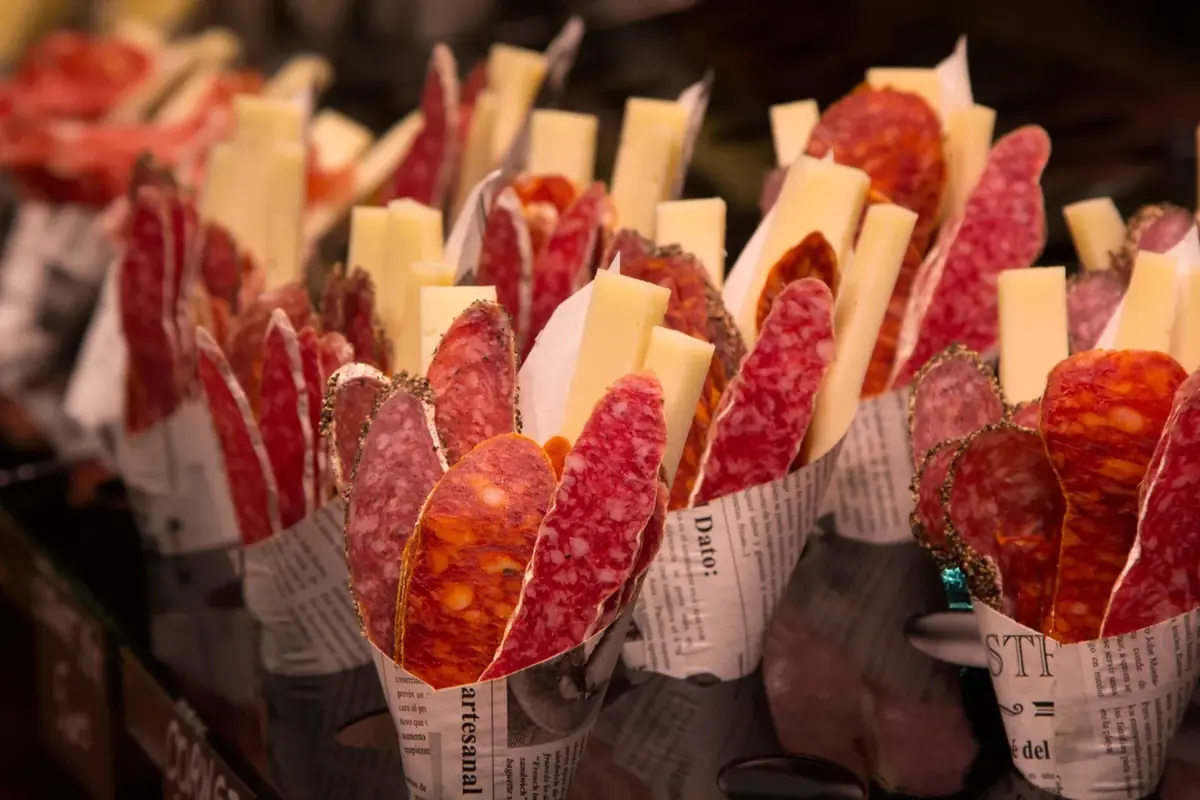 La Boqueria food